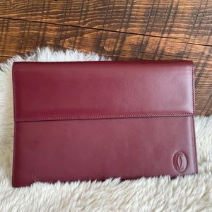 Cartier Must de Cartier Clutch *Authentic*